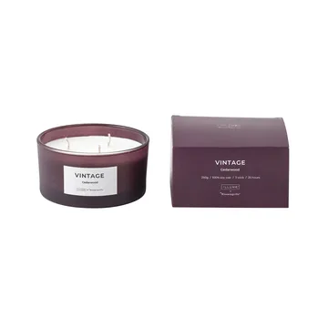 Bougie parfumée Vintage Cedarwood - 250 g - Illume x Bloomingville