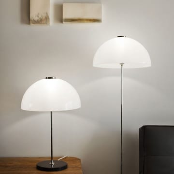 Lampe de table Kupoli - blanc, détails en laiton - Innolux