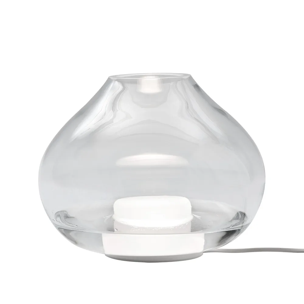 Lampe de table Sula, verre transparent Innolux