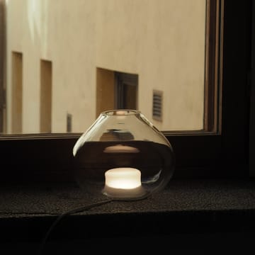 Lampe de table Sula - verre transparent - Innolux