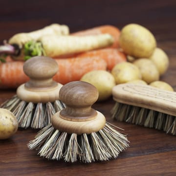 Brosse à légumes ronde iris hantverk rotfruktsborste - Bouleau huilé - Iris Hantverk