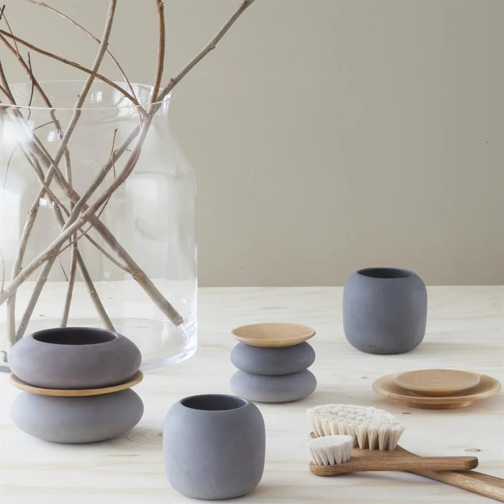 Brosse de visage Iris hantverk, chêne Iris Hantverk