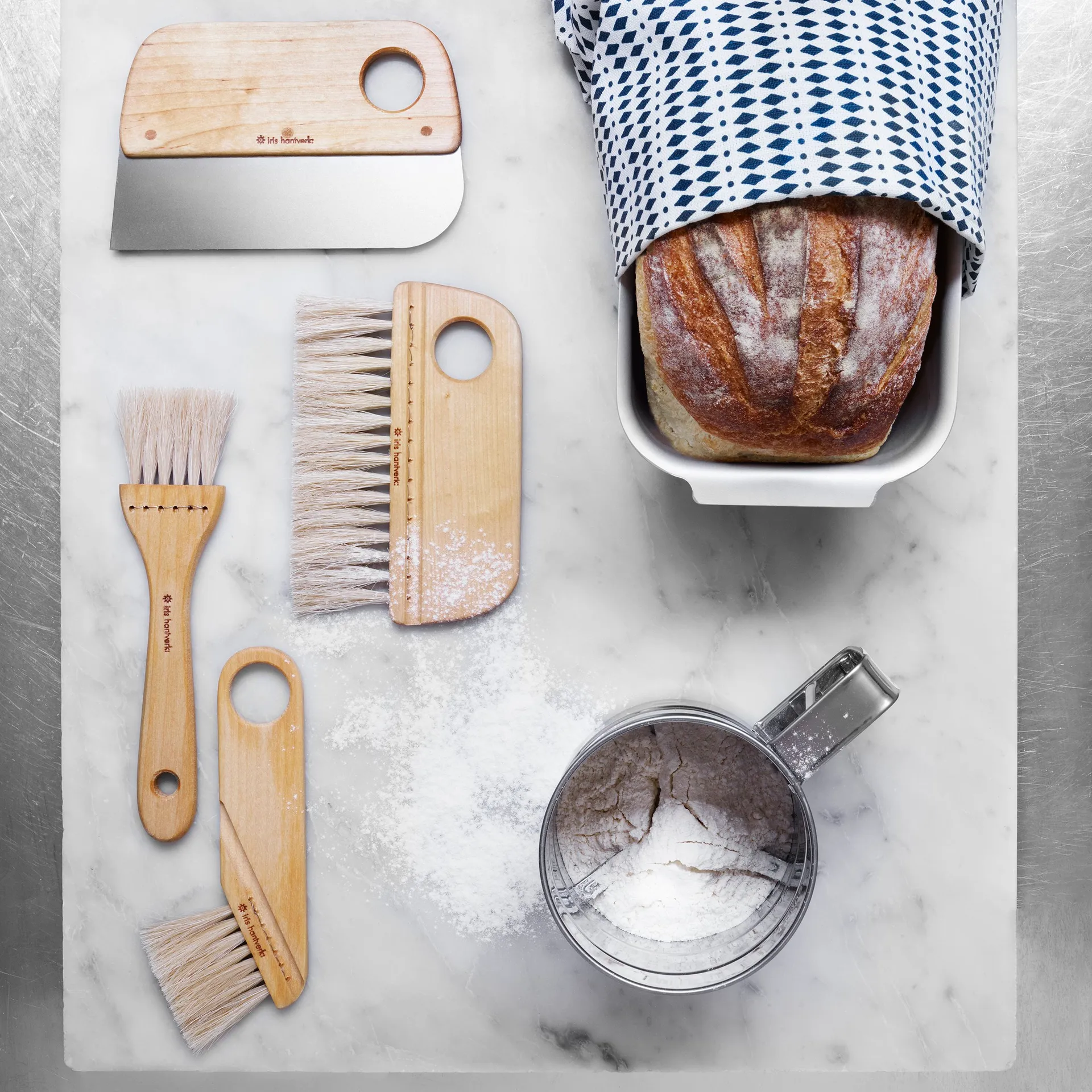 Coupe-pâte Iris hantverk, bouleau huilé Iris Hantverk