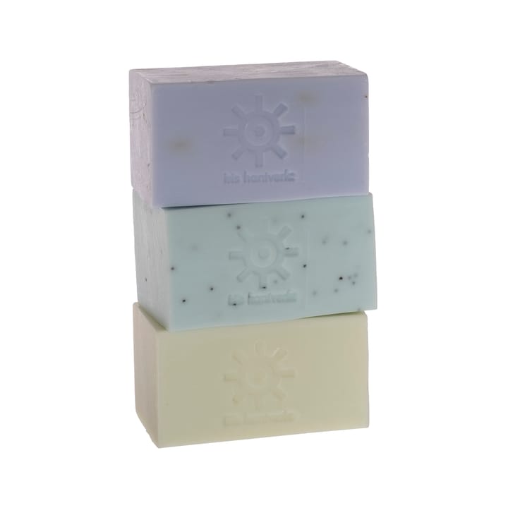 Savon Iris hantverk Lot de 3 - Citronnelle-Pavot-lavende - Iris Hantverk