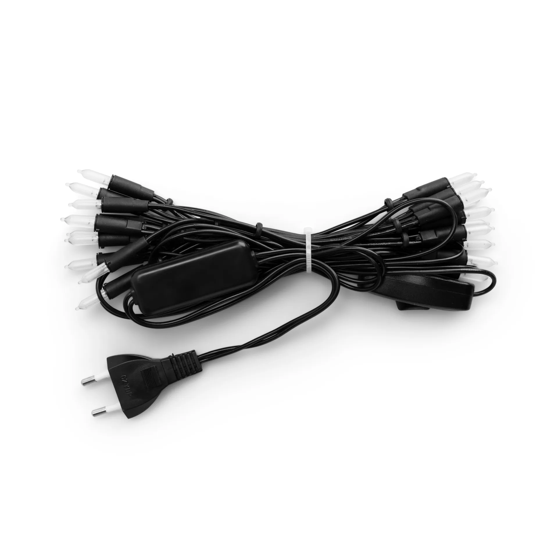 Guirlande lumineuse extra Irislights, noire, 20 boules Irislights
