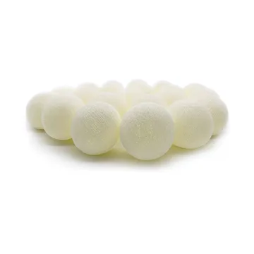 Guirlande lumineuse Irislights - Butter yellow, 20 boules - Irislights