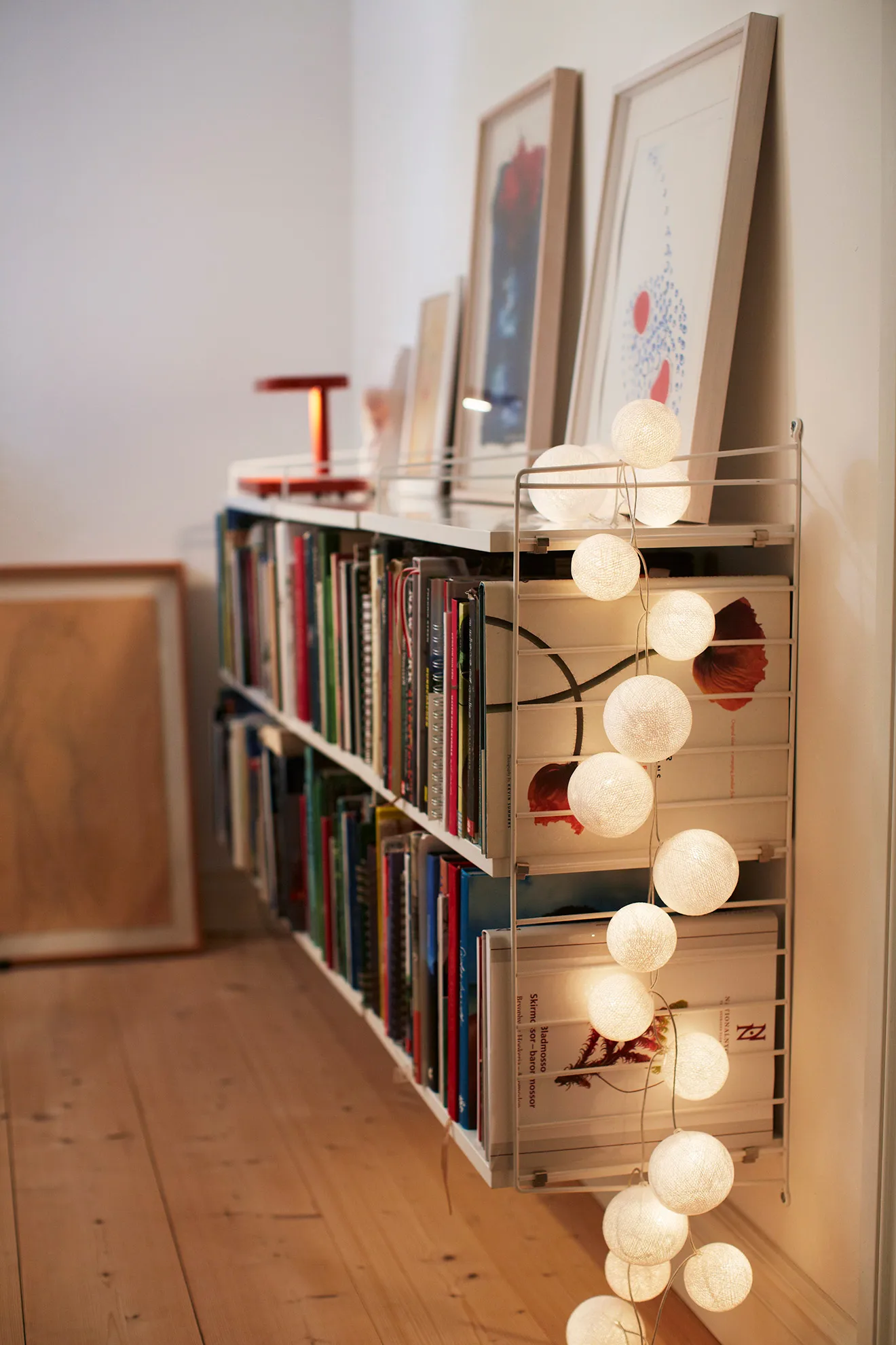 Guirlande lumineuse Irislights, Butter yellow, 20 boules Irislights