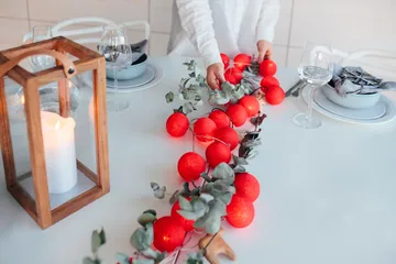 Guirlande lumineuse Irislights - Simply red, 20 boules - Irislights