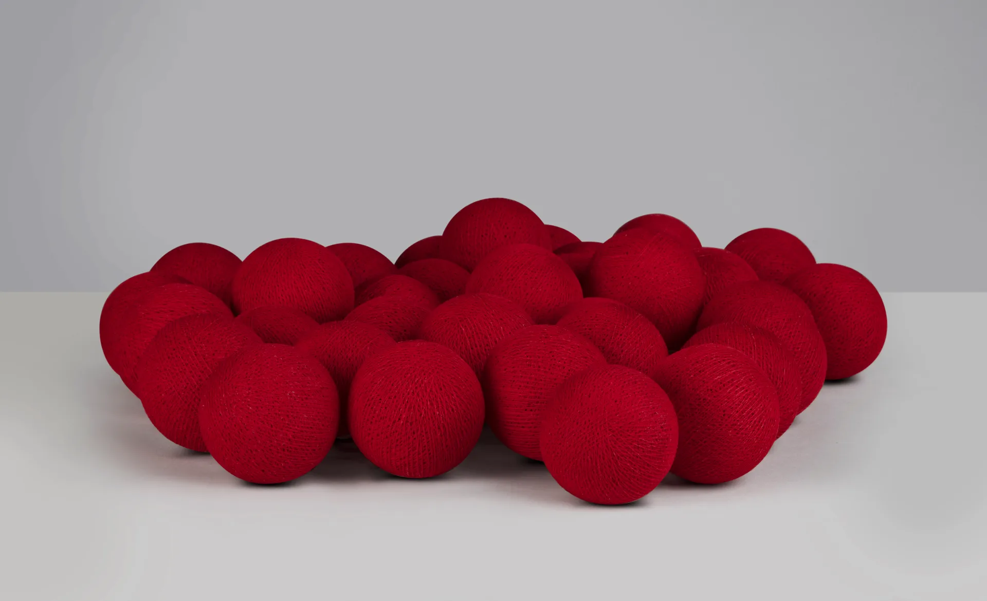 Guirlande lumineuse Irislights, Simply red, 35 boules Irislights