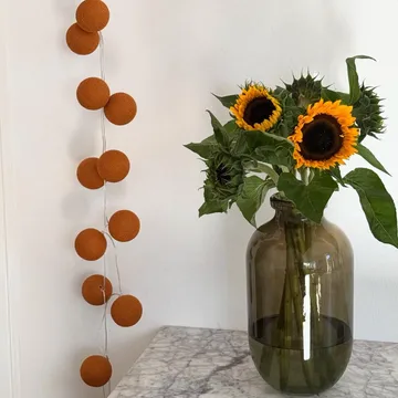 Guirlande lumineuse Irislights - Terracotta, 20 boules - Irislights