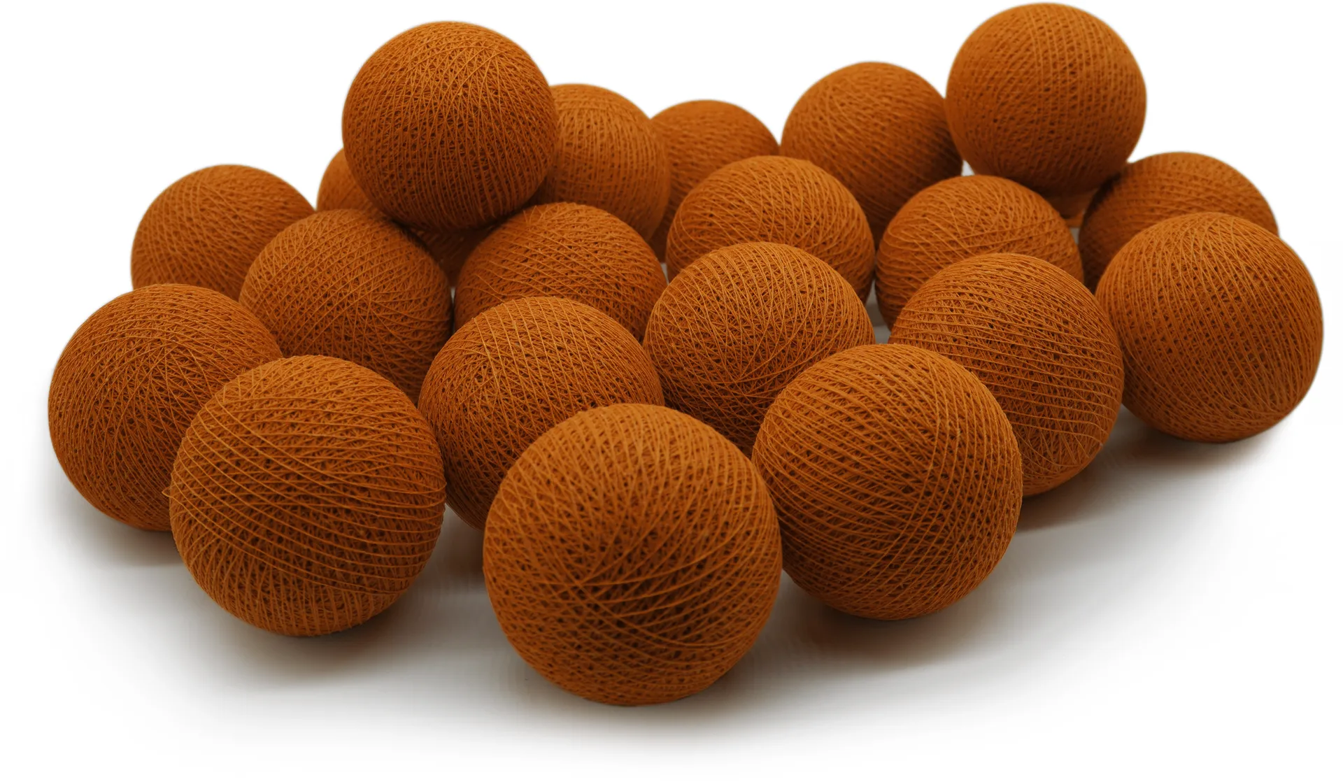 Guirlande lumineuse Irislights, Terracotta, 35 boules Irislights