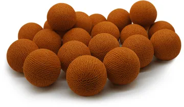 Guirlande lumineuse Irislights - Terracotta, 35 boules - Irislights