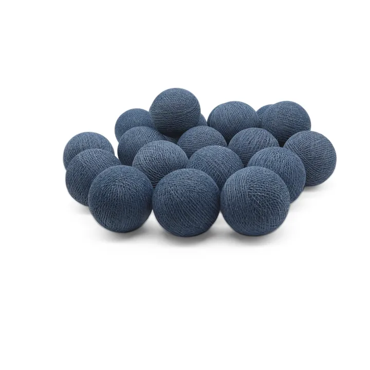 Guirlande lumineuse Irislights - Vintage blue, 35 boules - Irislights