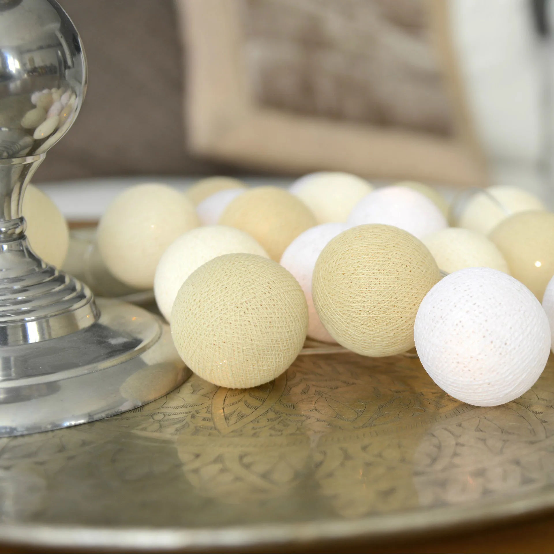 Irislights Creamy White, 20 boules Irislights