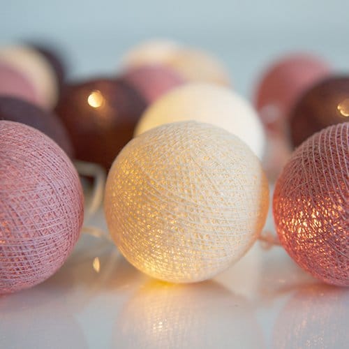 Irislights Dusty Pink - 20 boules - Irislights