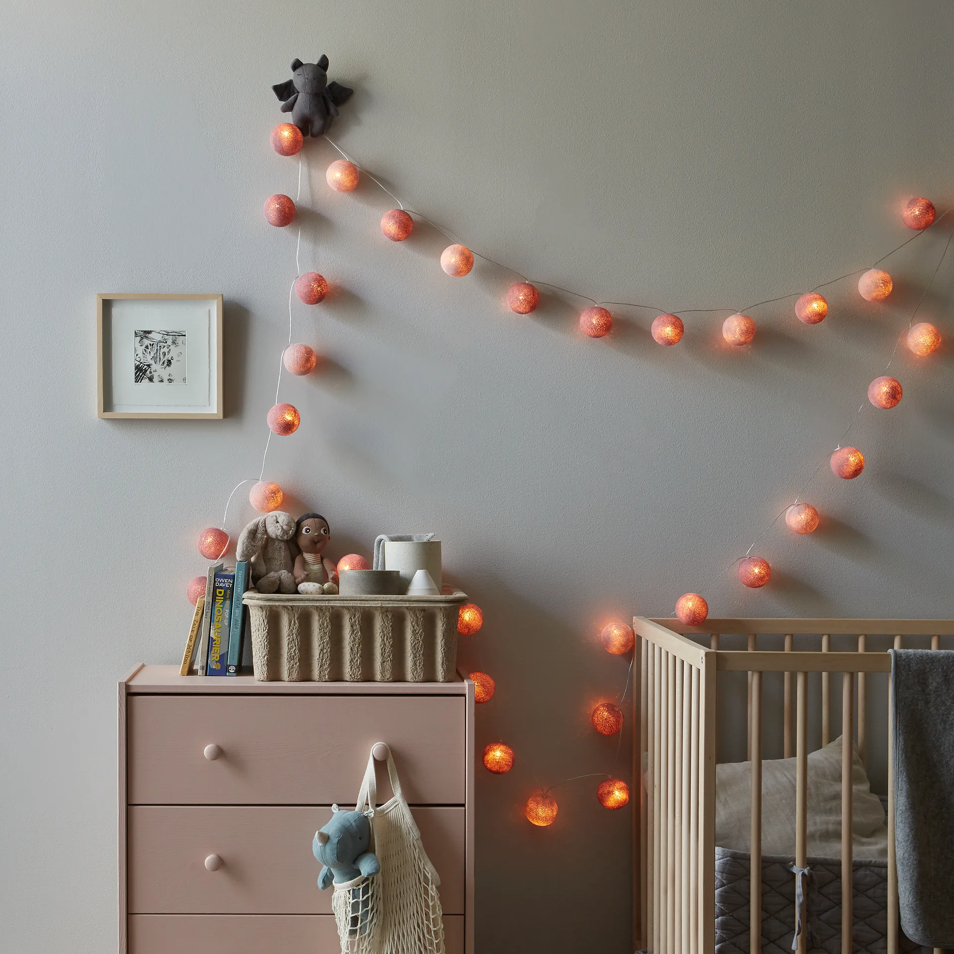 Irislights French rose, 20 Boules Irislights