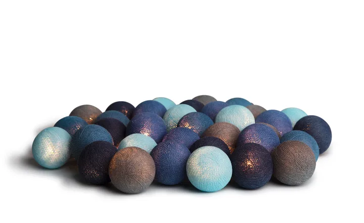 Ocean Blue 35-lumières 390 cm - Bleu - Irislights