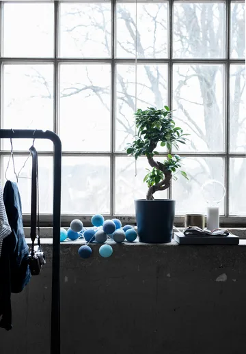 Ocean Blue 35-lumières 390 cm - Bleu - Irislights