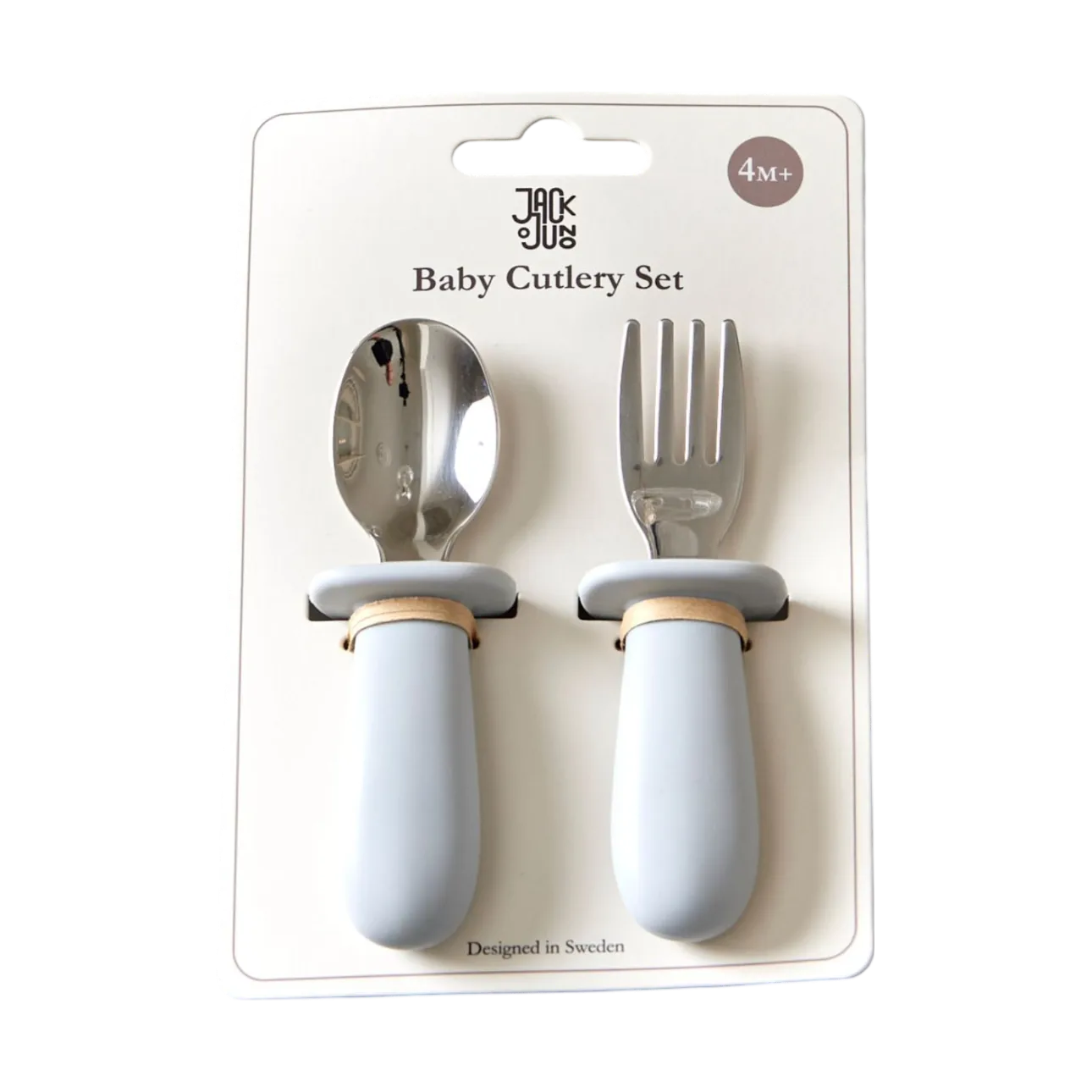 Couverts Baby, 2 pièces, Glacier grey Jack o Juno