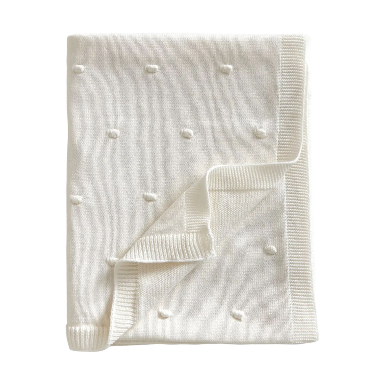 Couverture tricotée pour bébé Bubble 80x100 cm, Pearl Jack o Juno