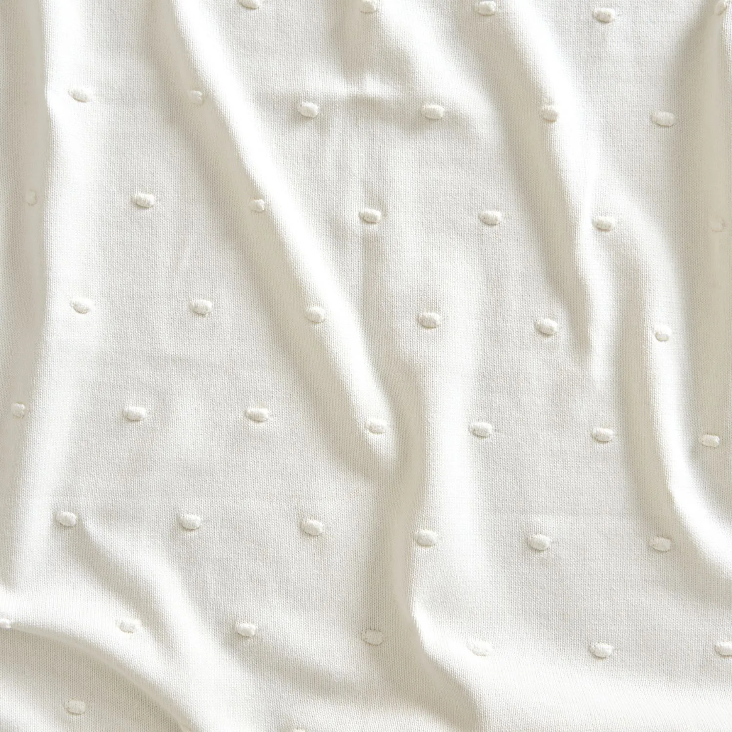 Couverture tricotée pour bébé Bubble 80x100 cm, Pearl Jack o Juno