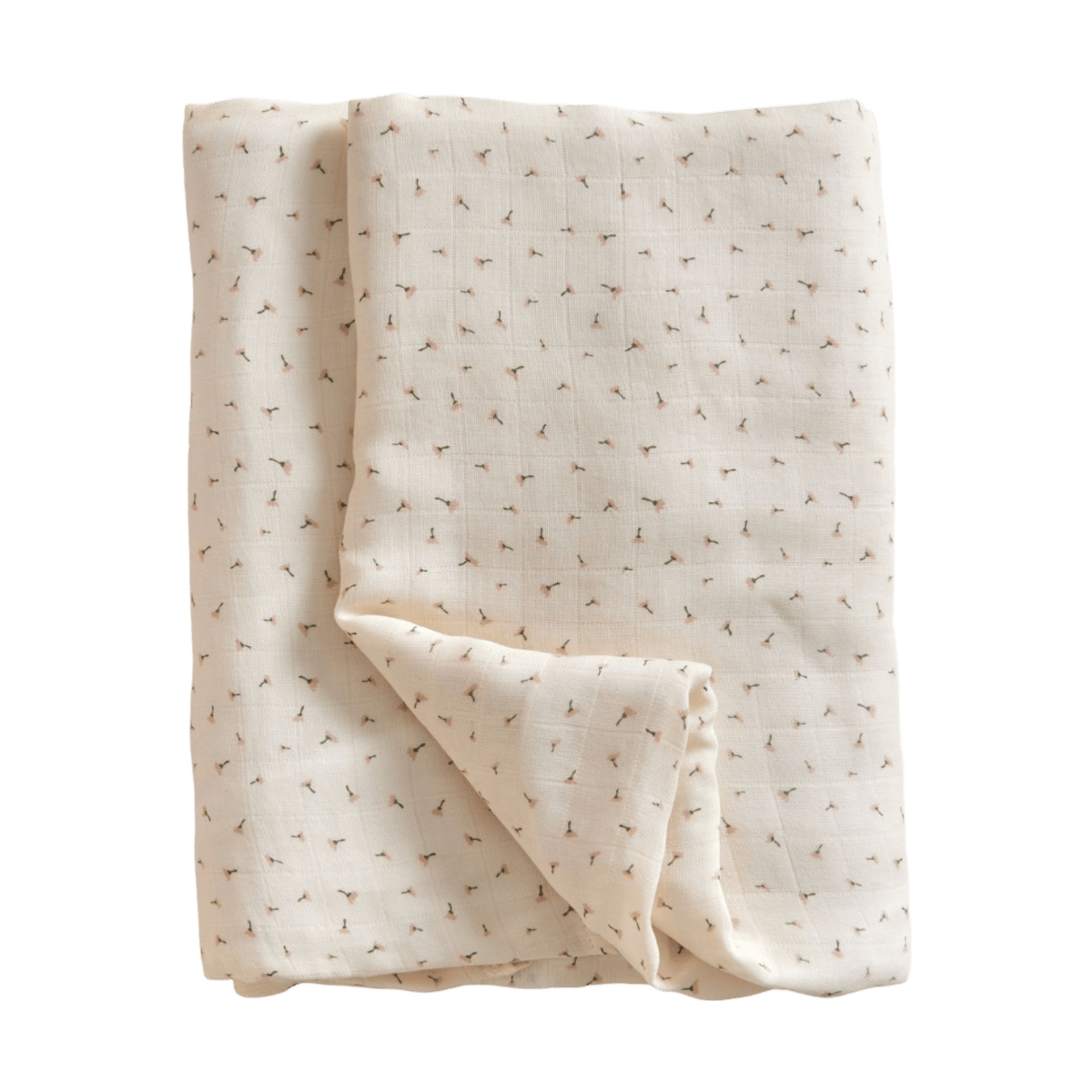 Jack o Juno Plaid Poppy en mousseline 120x120 cm Poppy in Bloom