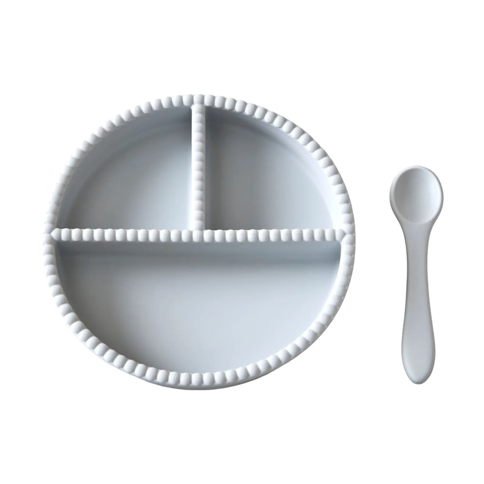 Vaisselle pour enfants Little Bubble, 2 pièces, Glacier grey Jack o Juno