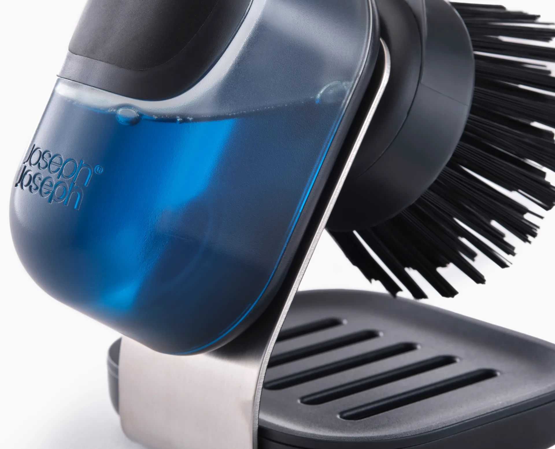 Brosse à vaisselle à main avec support Sinktech Joseph Joseph, Clear Joseph Joseph