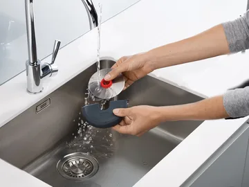 Coupe-pizza Disc easy clean 12,1 cm - Acier inoxydable gris - Joseph Joseph