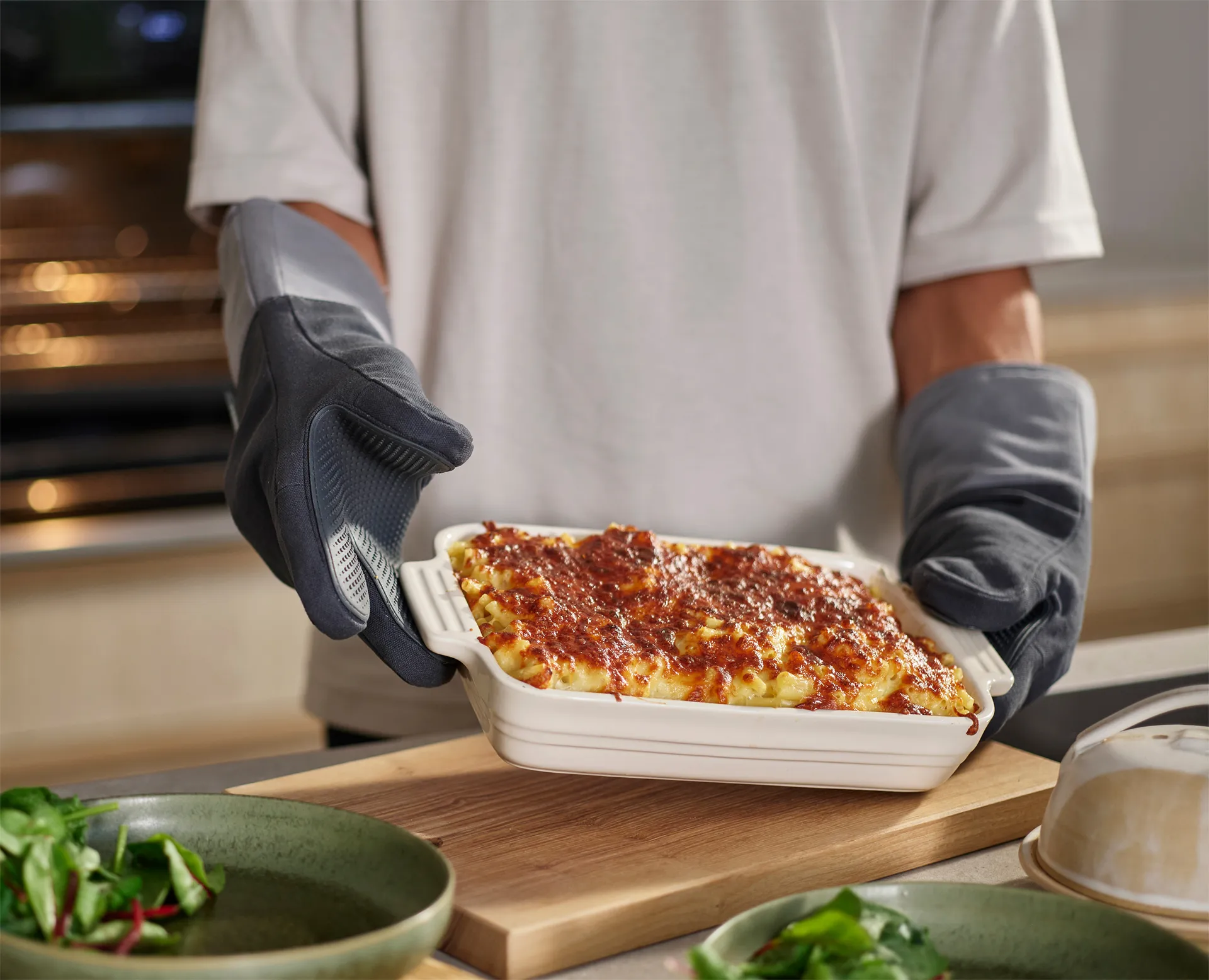 Gant de cuisine Pinch pour main droite 34,5 cm, Gris Joseph Joseph