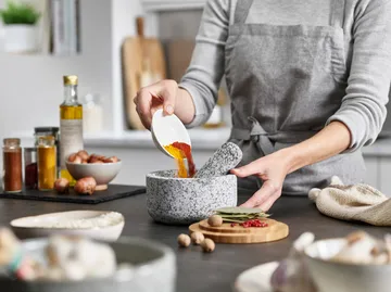 Mortier Dash Ø15,5 cm - Granit-bambou - Joseph Joseph