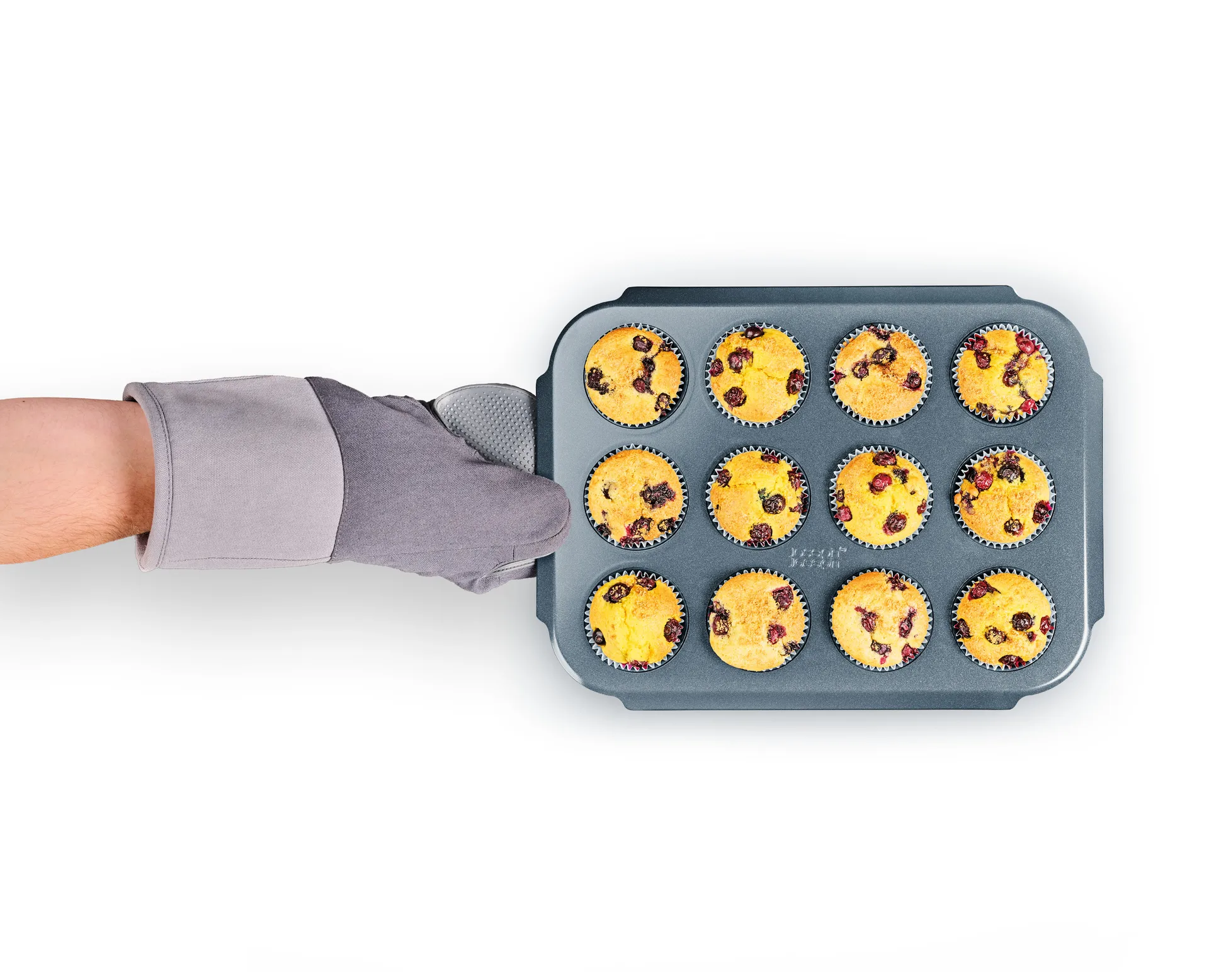 Moule à muffins Nest bake 41 cm, Bleu Joseph Joseph