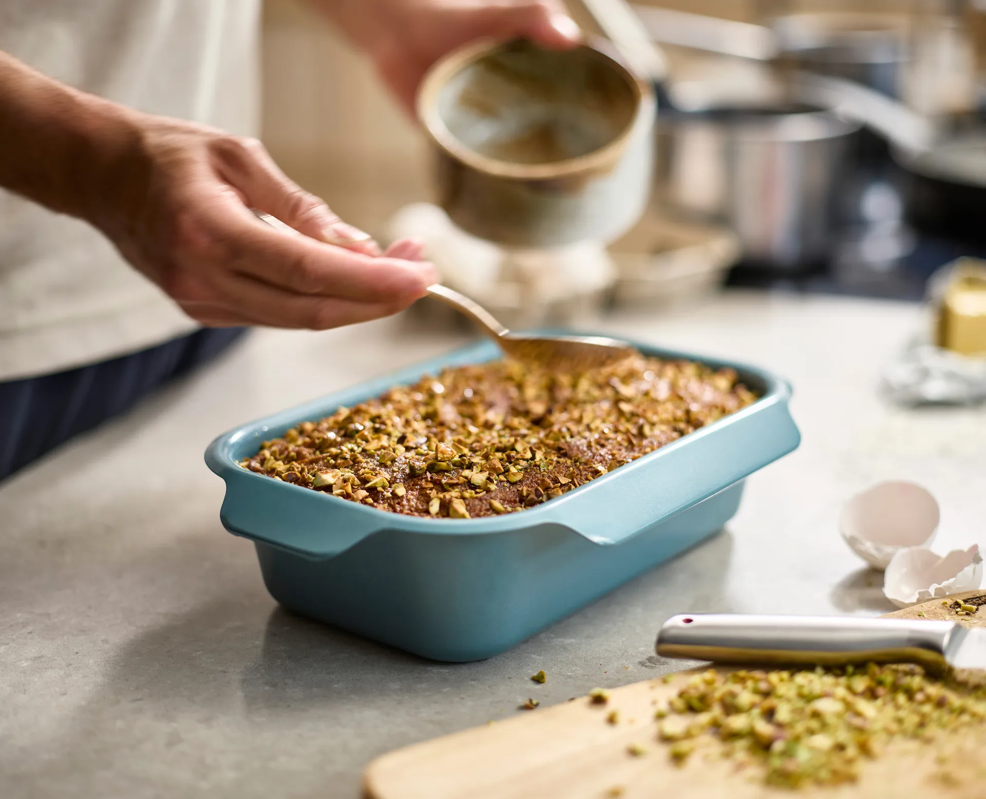 Moule à pain Nest bake 30 cm, Bleu Joseph Joseph