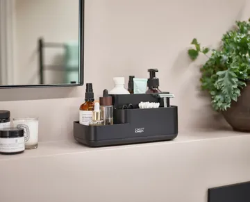 Organisateur de lavabo Easystore 24,8 cm - Noir - Joseph Joseph