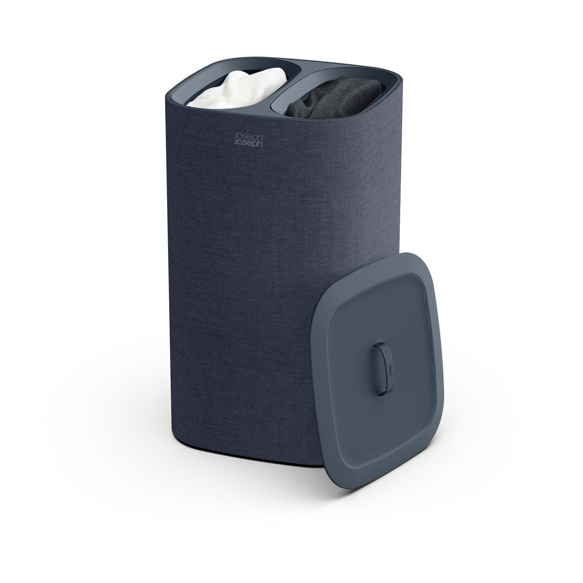 Joseph Joseph Panier à linge Tota 60 L Noir | Design Scandinave | Paniers à linge | Noir
