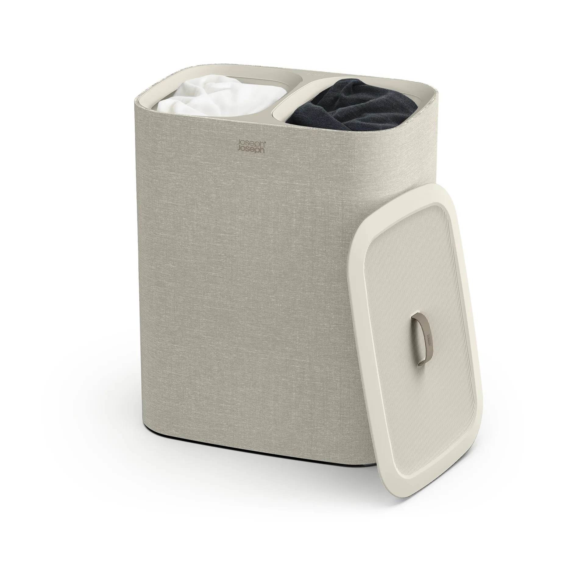 Panier à linge Tota 90 L, Écru Joseph Joseph