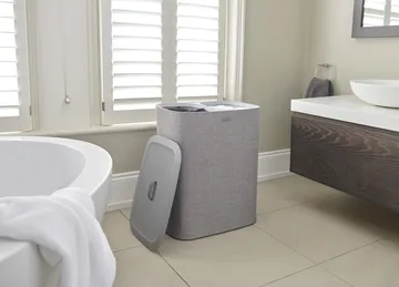 Panier à linge Tota 90 L - Gris - Joseph Joseph