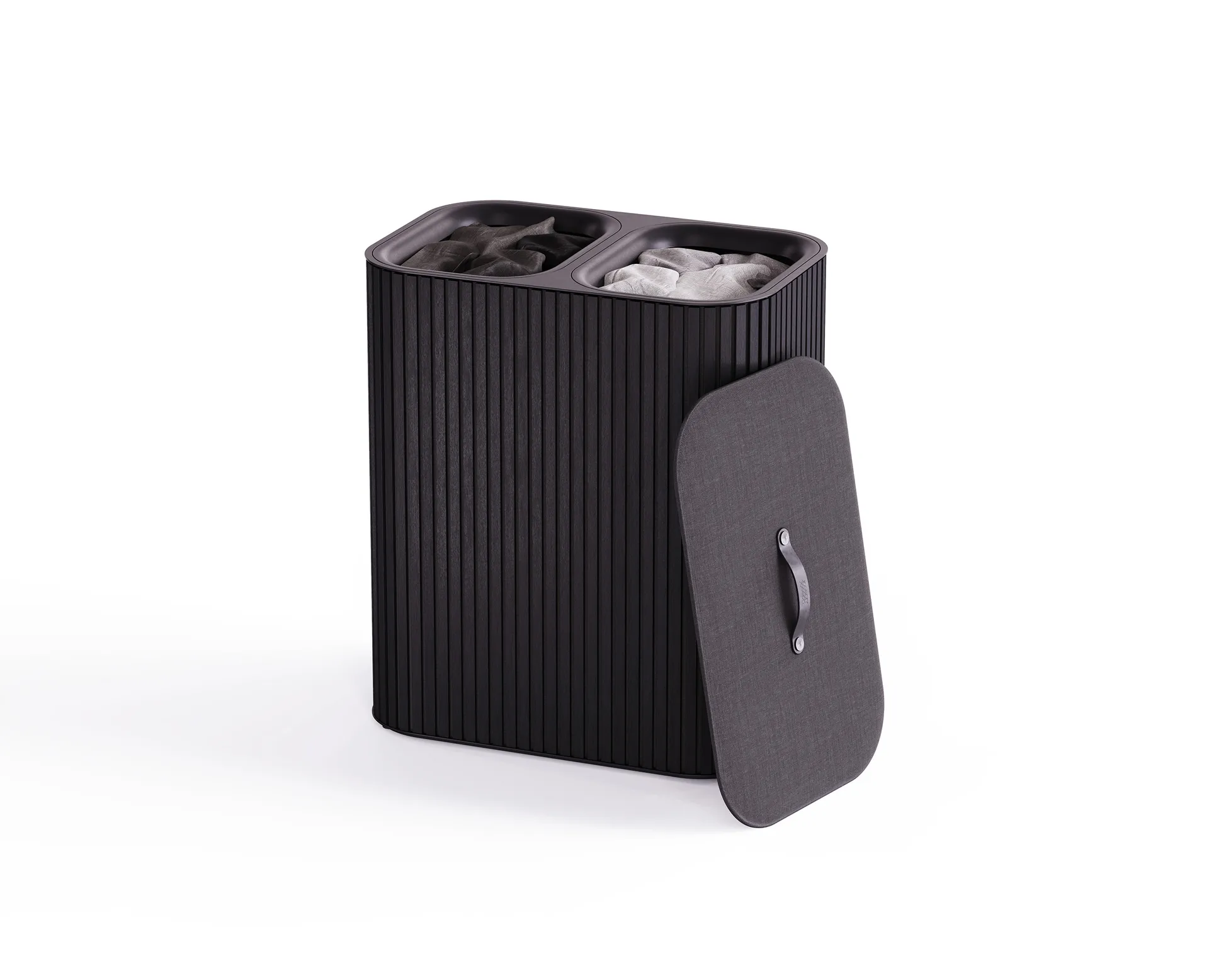 Panier à linge Tota Luxe 90 L, Black Joseph Joseph