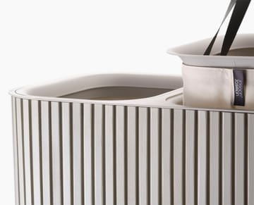 Panier à linge Tota Luxe 90 L - Ecru - Joseph Joseph