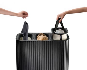 Panier à linge Tota Trio Luxe 90 L - Black - Joseph Joseph