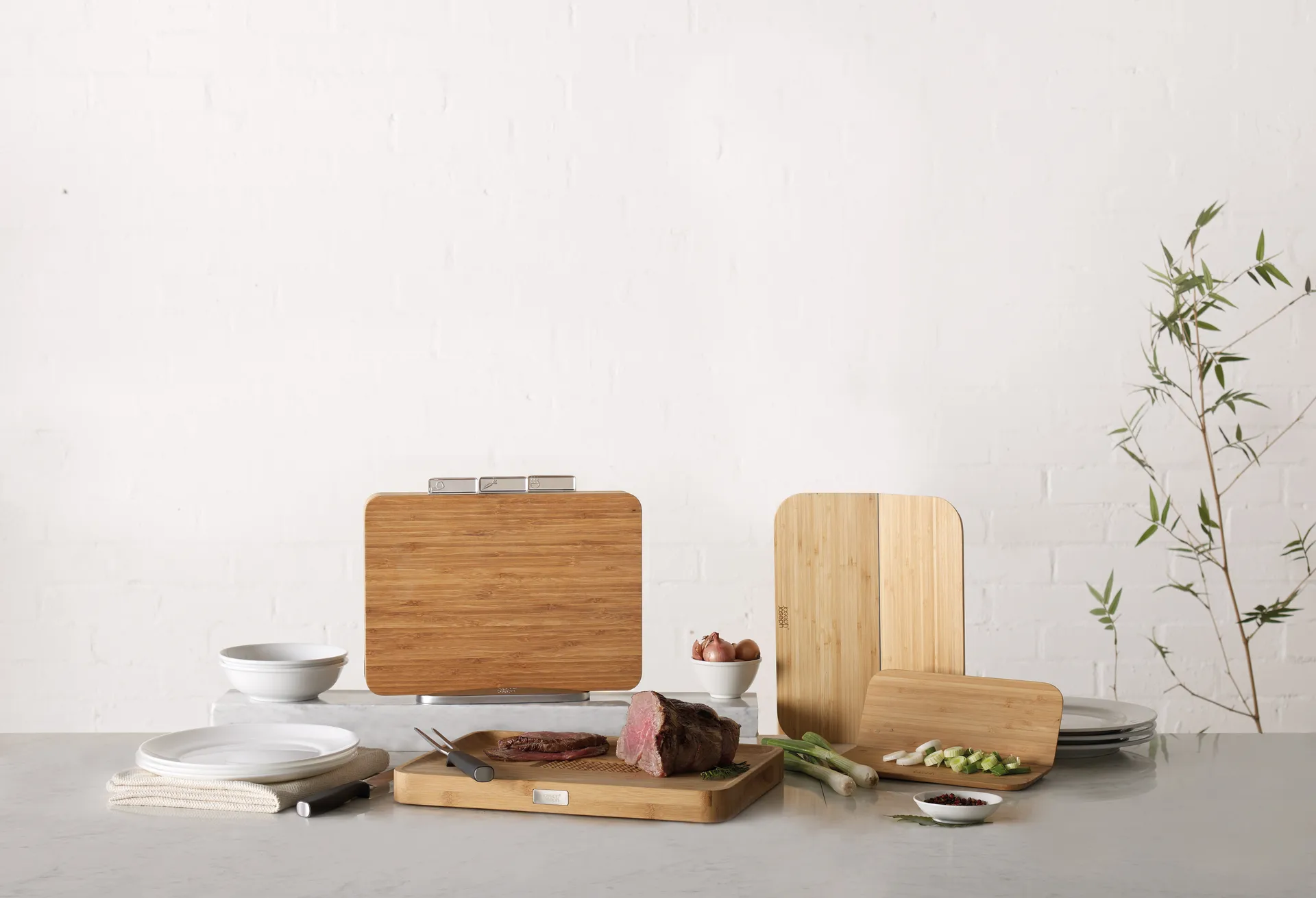 Planche à découper Cut & Carve, Bambou Joseph Joseph