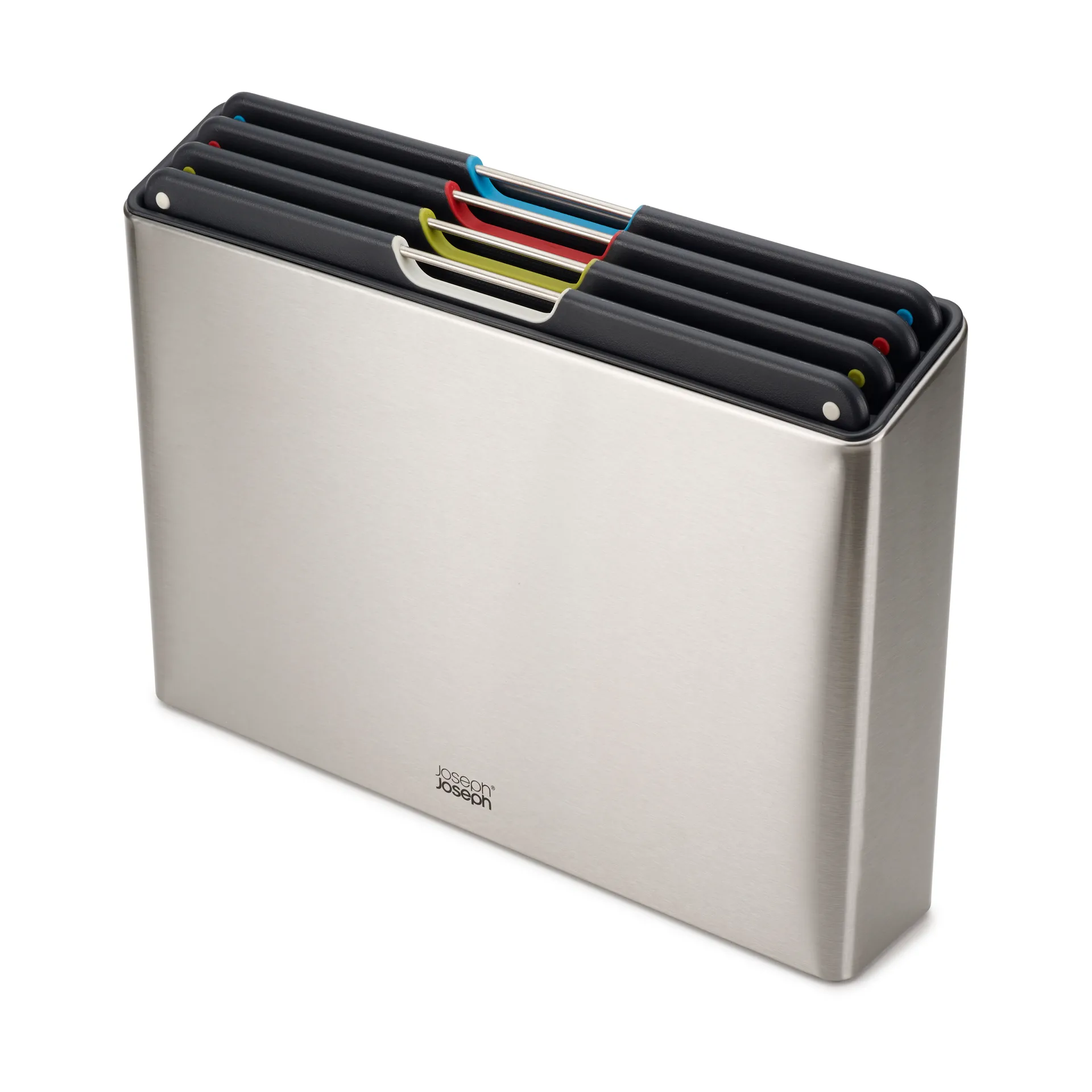 Planche à découper Folio steel, 4 pièces, Acier Joseph Joseph