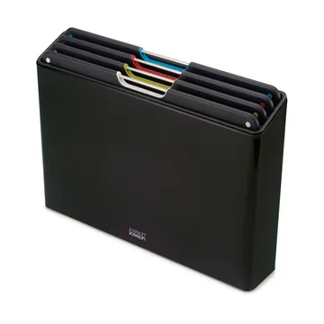 Planche à découper Folio steel, 4 pièces - Noir - Joseph Joseph