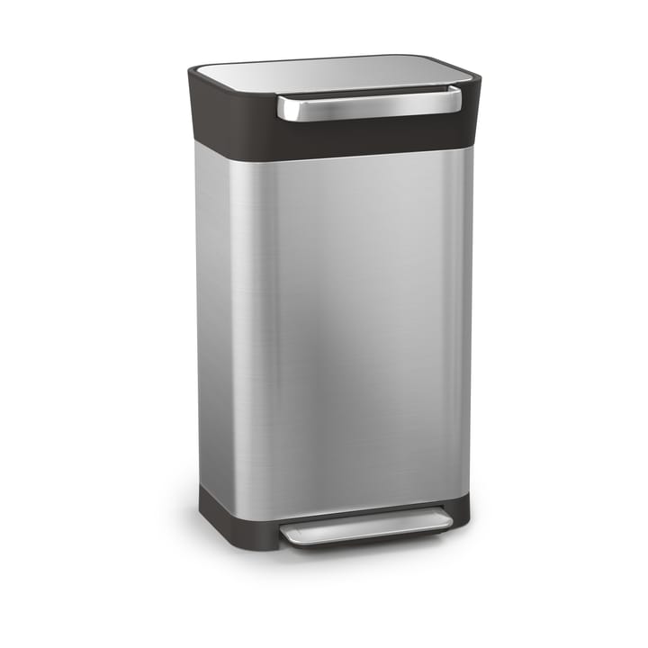 Poubelle à pédale compacteur Titan Joseph Joseph 30 L - Stainless steel - Joseph Joseph