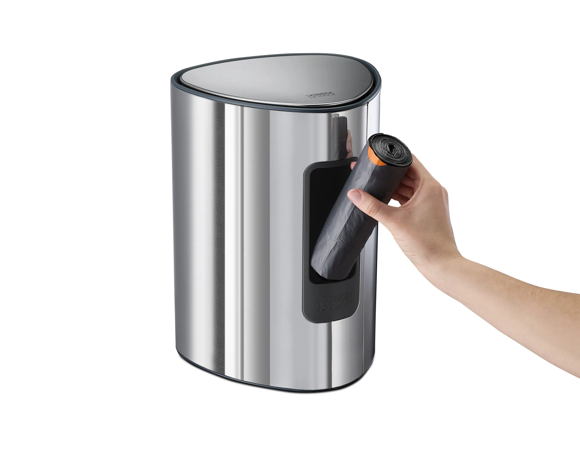 Poubelle à pédale Easystore luxe 5 L, Acier inoxydable Joseph Joseph