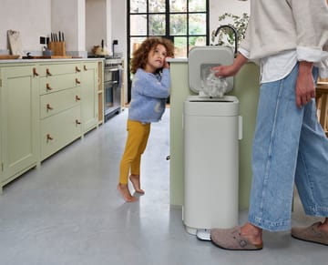 Poubelle à pédale Porta Joseph Joseph 40 L - Concrete grey - Joseph Joseph