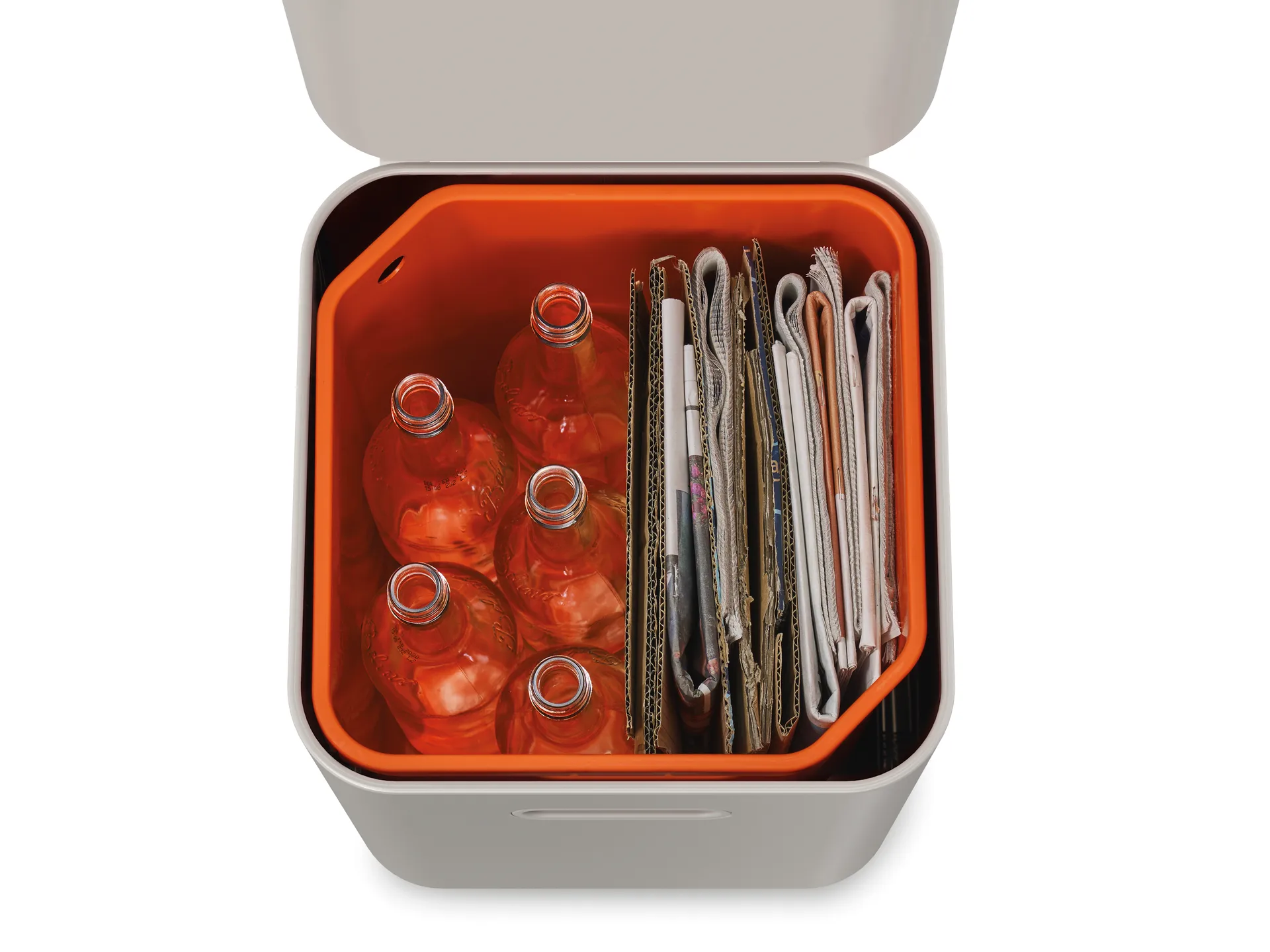 Poubelle Totem Compact Joseph Joseph 40 L, Stone Joseph Joseph