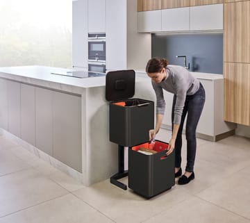 Poubelle Totem Max Joseph Joseph 60 L - Carbon black - Joseph Joseph