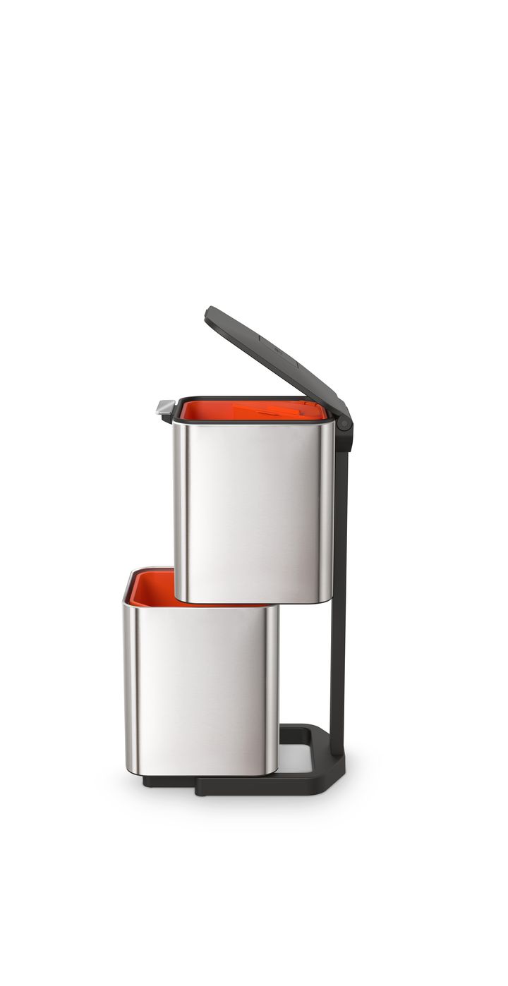 Poubelle Totem Max Joseph Joseph 60 L, Stainless steel Joseph Joseph