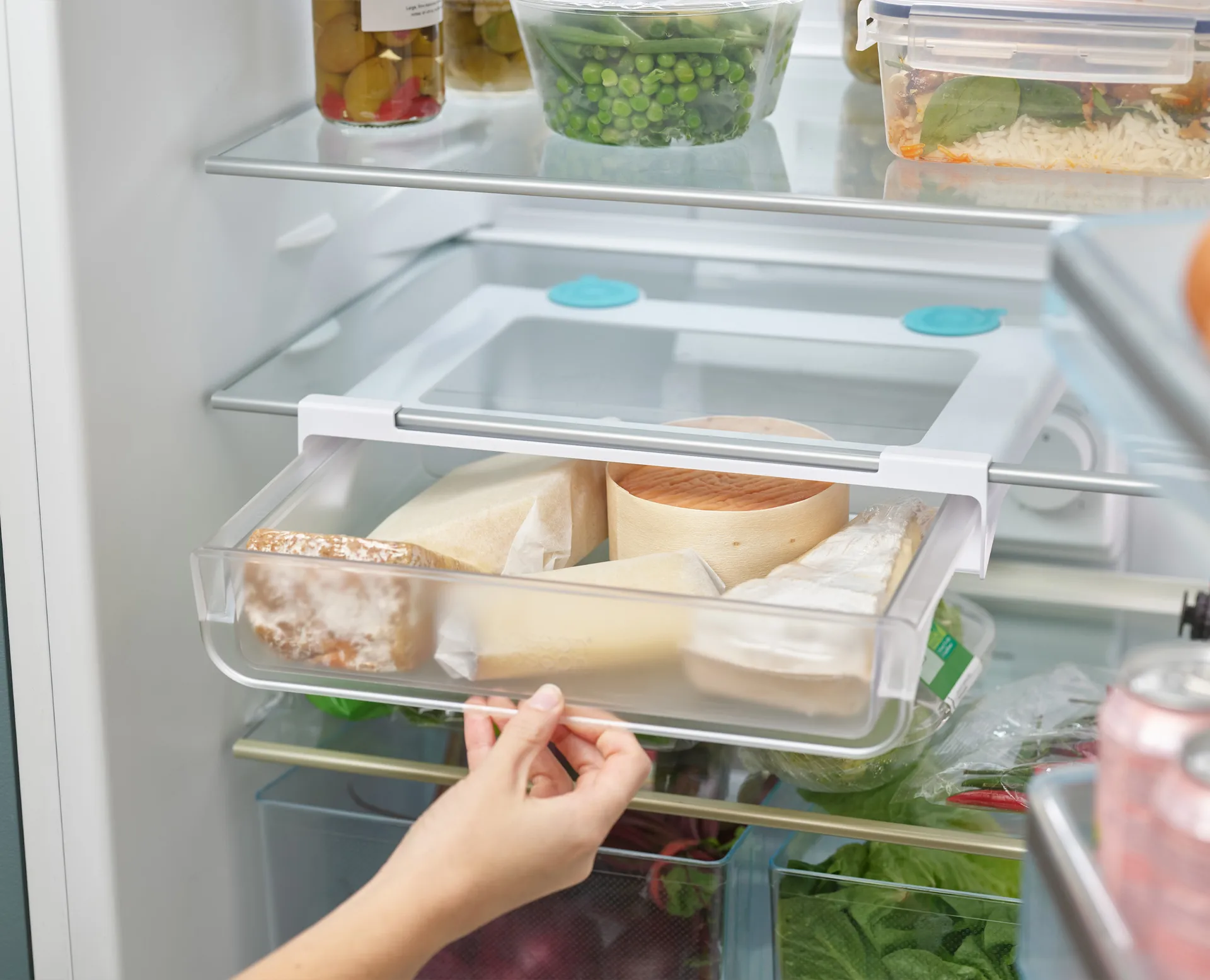 Rangement de réfrigérateur Fridgestore, Transparent Joseph Joseph